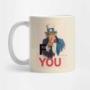 F for you Mug